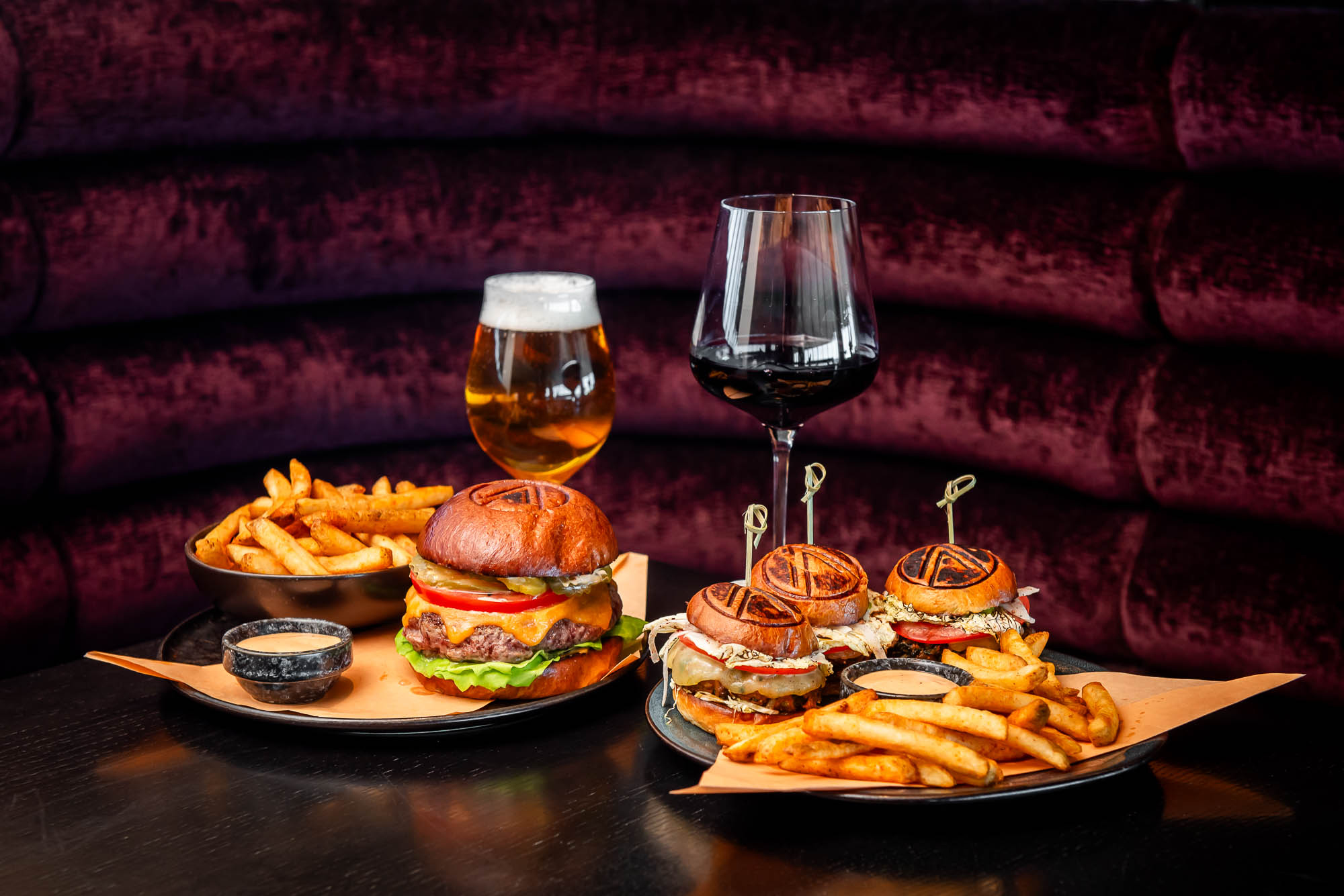 Aera Burger Fest the well toronto dry aged beef burger lamb sliders