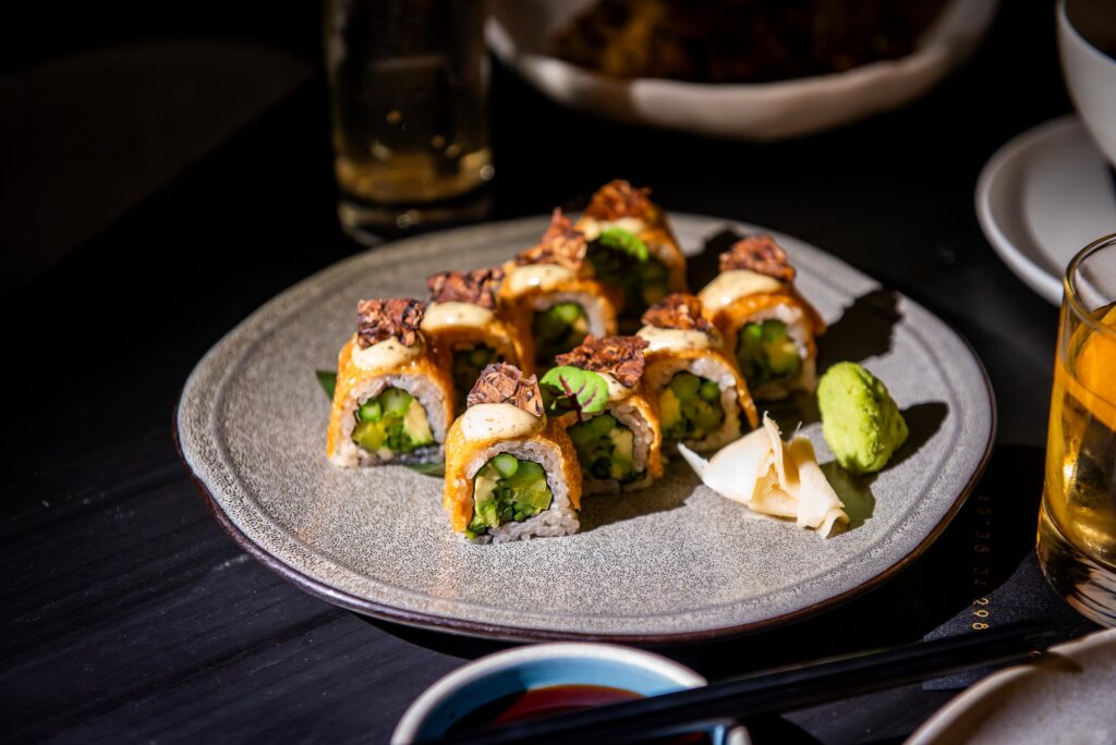 ASPARAGUS & BEAN CURD ROLL