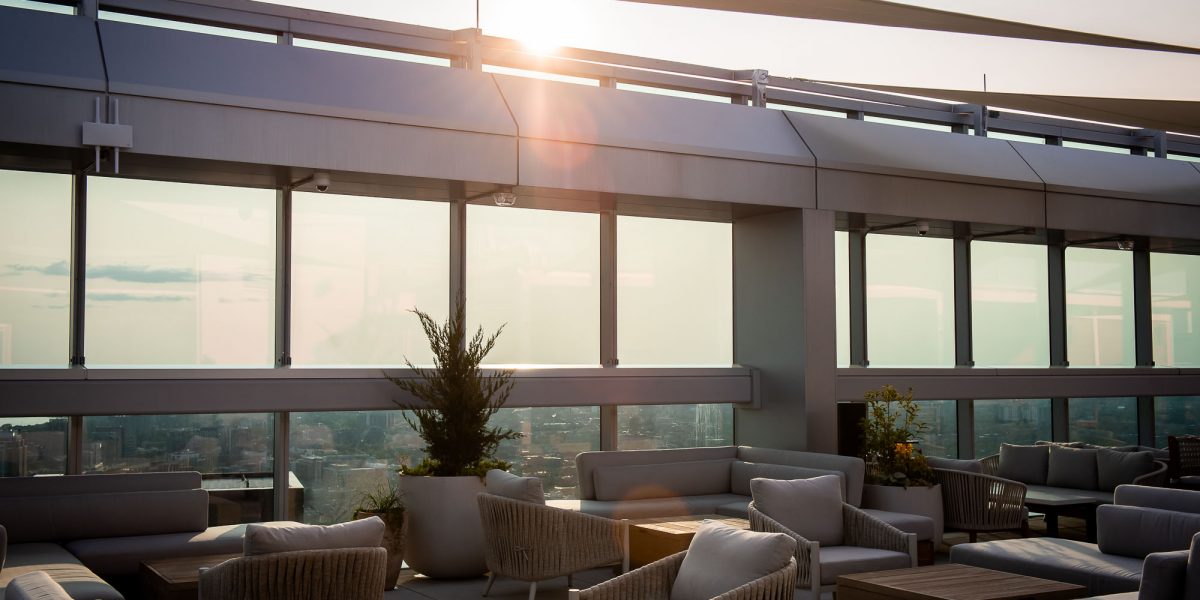 VIP lounge at Open Aera in Toronto